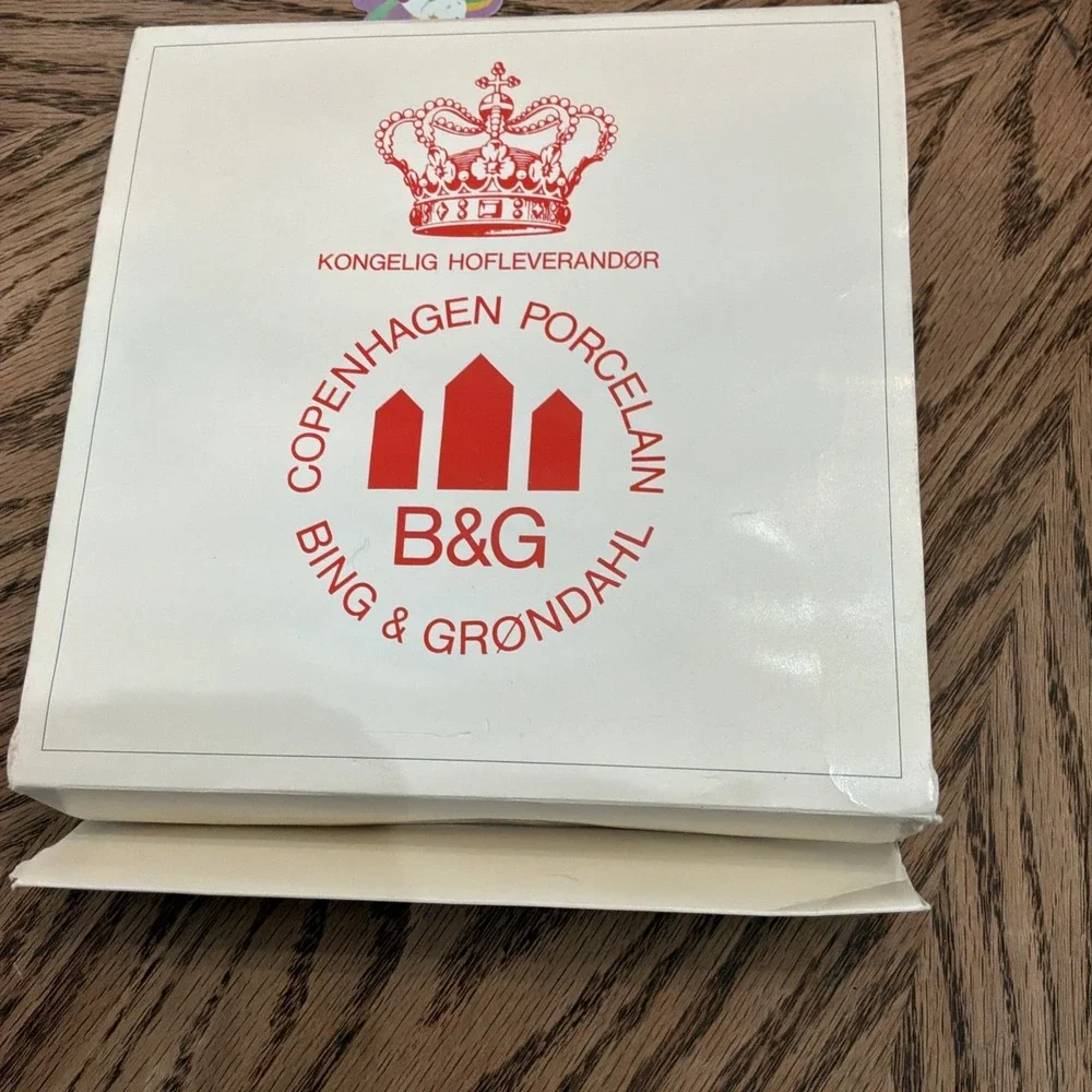 1972 Bing & Grondahl B&G Xmas Plate Christmas ~ Denmark ~in‎ Original Packaging